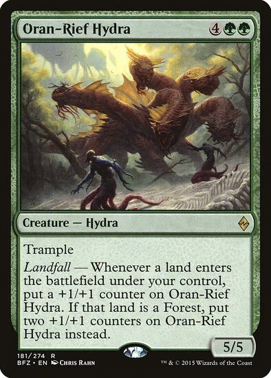 Oran-Rief Hydra (BFZ) Battle for Zendikar - LP - Image 1 of 1
