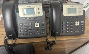 2x Yealink SIP-T21P E2 Dual-line Entry Level IP Phone - Picture 1 of 1