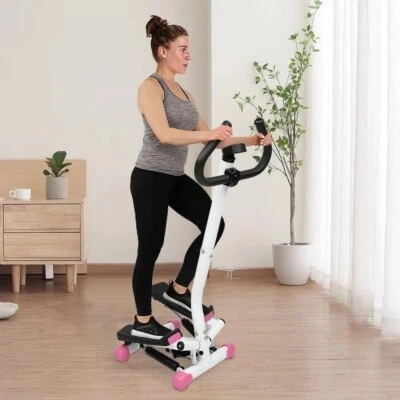 Mini Aerobic Adjustable Portable Stepper Stair Climber Machine with LCD Monitor - Image 1 of 4