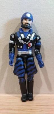 Boneco de ação vintage Lanard Corps Bengala terno azul 3,75" 1986 gi joe ko cobra - Imagem 1 de 4