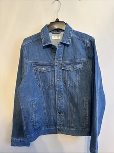 Line of Trade Montana Denim Trucker Jacke Herren Medium Blue Jeans Medium M - Bild 1 von 3