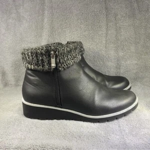 Adrienne Vittadini Shoes-Boots Bootie’s Side Zip Women’s 7.5 Black Whimsigoth - Bild 1 von 10