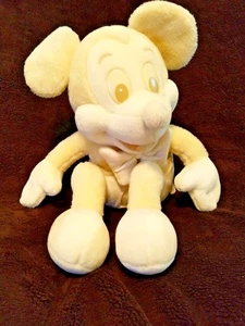 Tokyo Disney Mickey Mouse White Cream Disneyland Plush 13” - Picture 1 of 7