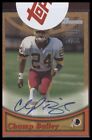 HOF CHAMP BAILEY 1999 BOWMAN ROOKIE CERTIFIED SIGNED AUTOGRAPHED CARD #A9