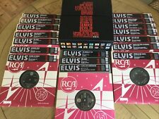 Elvis Presley: Limited edition (02062) Box set: 18 # 1’s 10” Vinyl  Free UK Post