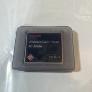 Canon Compact Flash CARD FC-32MH High Speed Memory Card - Picture 1 of 4