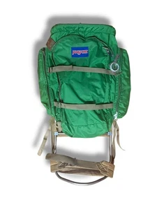 Vintage Jansport Wanderrucksack außen Aluminiumrahmen Hüftflügel USA 1980er - Bild 1 von 9