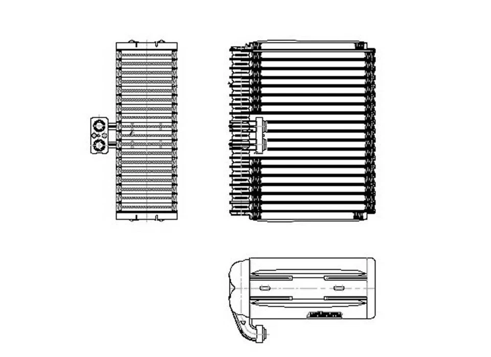 Nuevo evaporador de CA para 95-04 Toyota Tacoma 88501-04030 Foto 1 de 1