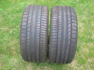 2 x SOMMERREIFEN 235/35 ZR19 91Y - Continental ContiSportContact 5 P (7-8mm) - Bild 1 von 3