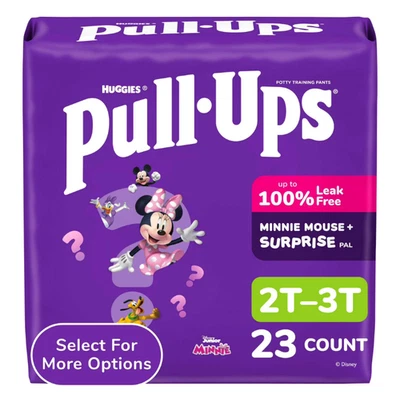 Calças de treino Pull-Ups para meninas, 2T-3T (16-34 lbs), 23 unidades - Imagem 1 de 4