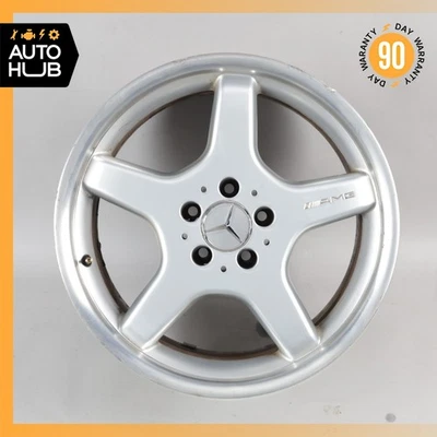 03-12 Mercedes R230 SL500 SL55 AMG 9.5 x 18 18" Rear Wheel Rim 2304011102 OEM - Image 1 of 4