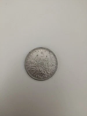 5 francs  1960 Semeuse De Roty - Photo 1/2