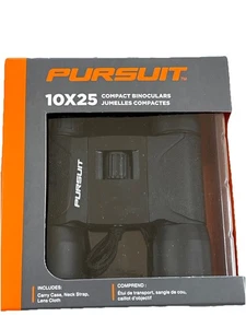 Pursuit 10x25 Compact Binoculars WD50B - Brand New In Box Free Shipping - Picture 1 of 7