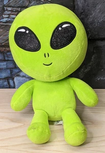 Peluche Nanco Alien Grungle verde 12 pulgadas neón brilla luz negra UV UVO regalo juguete de ciencia ficción - Imagen 1 de 11