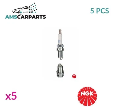 ENGINE SPARK PLUG SET PLUGS 4619 NGK 5PCS NEW OE REPLACEMENT - Image 1 of 4