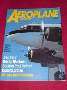 AEROPLANE MAGAZINE - SEA FURY - April 1986 Vol 14 # 4 issue 156 - Imagen 1 de 1
