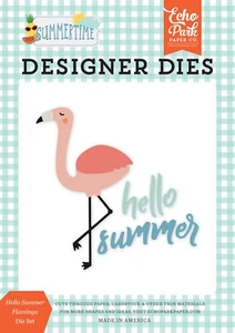 Echo Park Paper SUMMERTIME Hello Summer Flamingo Die Set (SUM209040) - Picture 1 of 1