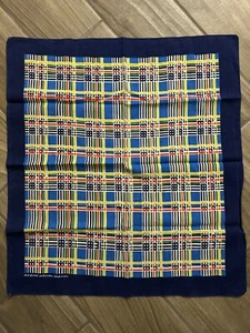 VTG Multicolor Fast Color Cotton RN 14193 Bandana Handkerchief  Geometric 1970’s - Picture 1 of 5