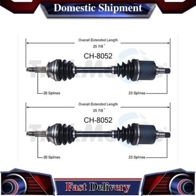Conjunto de junta de eje de transmisión CV delantero izquierdo derecho para Dodge 600 1984 1985 1986 Foto 1 de 2