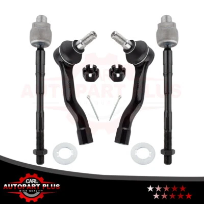 Juego de barras de amarre delanteras interiores y exteriores para Infiniti FX35 EV800302 ES800429 2003-2008 Foto 1 de 4