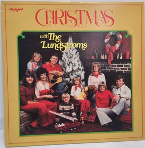 Christmas with The Lundstroms Gospel 12" Vinyl Record R-7230 Tempo Records - Imagen 1 de 6