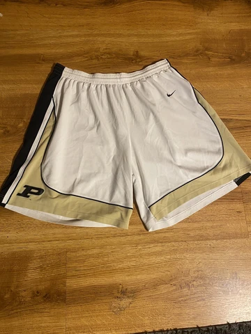 Nike Purdue Boilermakers Basketball Shorts Authentic White Size XXL Cover