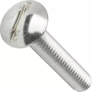 10-24 x 3/4 Zoll Schlitz Traversenkopf Maschinenschrauben Edelstahl 18-8 Stck 100 - Bild 1 von 6