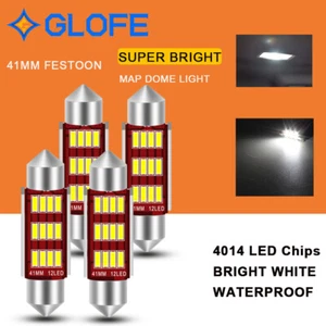 4X Festoon 41MM 211-2 212-2 578 LED Mapa Interior Bombilla para Chevy Chrysler - Imagen 1 de 11