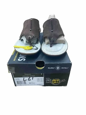 DR. MARTENS Dr Martens Ladies Sandals Suede Toe-Post