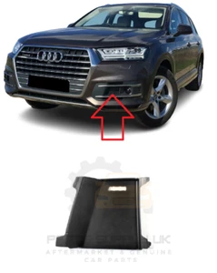 NEW FOR AUDI Q7 S-LINE 15-19 FRONT BUMPER SIDE GRILLE INNER PART LEFT 4M0807151B - Picture 1 of 3