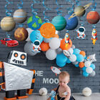14pcs Hanging Swirl Learning Birthday Solar System Space Party Decoration Themed