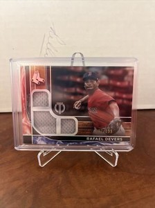 2022 Topps Tribute Tribute Triple Relics /199 Rafael Devers #TTR-RD
