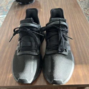 Adidas U Path Run Sneakers, Black, Big Kids 5 1/2 Shoes - Picture 1 of 6