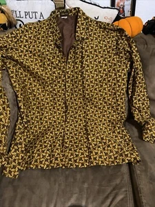 Camicia esclusiva indonesiana Batik Purba Yasa L USATA VEDI FOTO - Foto 1 di 11