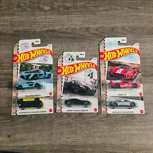Hot Wheels 2022 Walmart Exclusivo ∞ Juego de 5 corredores de clase mundial ∞ Ford GT LM - Imagen 1 de 7