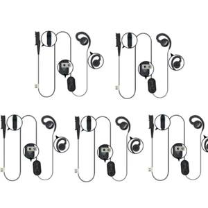 Lot 5 HKLN4436A Black earpiece headset for XPR3300 XPR3500 Handheld Radio - Picture 1 of 3