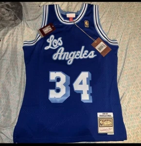 SIZE M Shaquille O'neal Los Angeles Lakers 1996-97 Mitchell & Ness Swingman - Picture 1 of 4