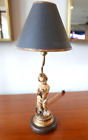 Beautiful MAC SCULPTURE Figurine Cherub Angel Italian Style Table Desk Lamp