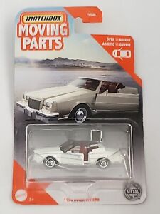 LOOK!! 1983 Buick Riviera Cabrio White Matchbox 2020 Moving Parts 3"inch Toy Car