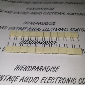 NUEVO EN STOCK ELECTEL 22nF 100V 5mm TAPA PARA AUDIO DE TUBO DE ALTA GAMA! ¡20 piezas! - Imagen 1 de 2
