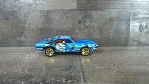 Hot Wheels Anime 5/5 Olds Oldsmobile 442 Blue Car Mattel Wheels Silver Malaysia - Picture 1 of 6
