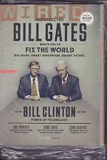 Wired December 2013 Guest Editor Bill Gates, Bill Clinton 012417DBE