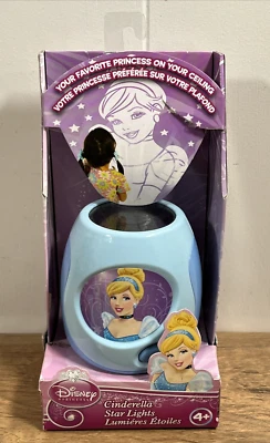 Disney Princess Cinderella Star Lights (Projects on Wall or Ceiling) Brand New - Image 1 of 4