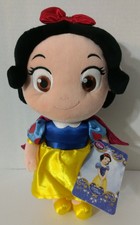 Disney Store Snow White 12" Toddler Plush Figure Nwt HTF VHTF