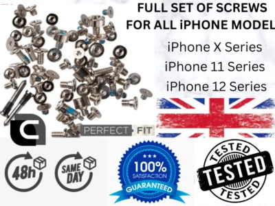 Apple iPhone Full Set Screws Fitting For All Models and Variant - Image 1 of 2