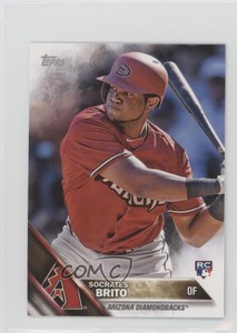 2016 Topps Mini Topps Online Exclusive Socrates Brito #580 Rookie RC