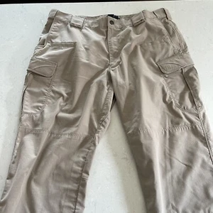 5.11 Tactical Cargo Military Police Khaki Tan Mens Size 38W x 30L VG Beige Tan - Picture 1 of 6