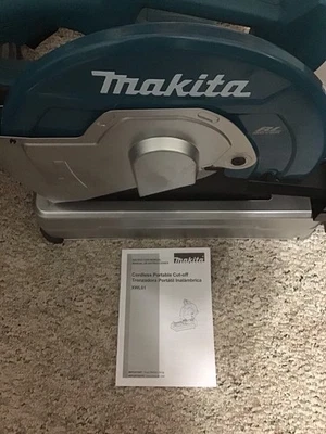 Sierra de corte Makita XWL01 36V LXT sin escobillas 14" solo tomó doble batería sierra de corte Foto 1 de 4