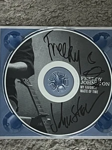 Freedy Johnston – My Favorite Waste of Time CD Signed Autograph - Picture 1 of 4
