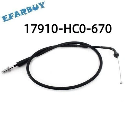 Throttle Cable For Honda Sportrax 300 TRX300EX TRX300X 2x4 93-09 TRX250R TRX250X - Image 1 of 4